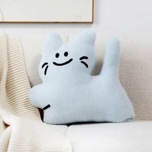 Adorable Cat Throw Pillow