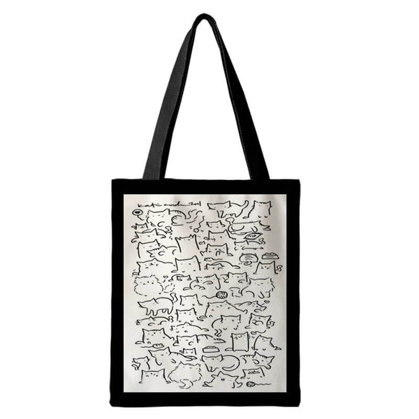 Load image into Gallery viewer, Cat Lover Tote Bag
