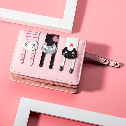 3 Cats Bifold Wallet