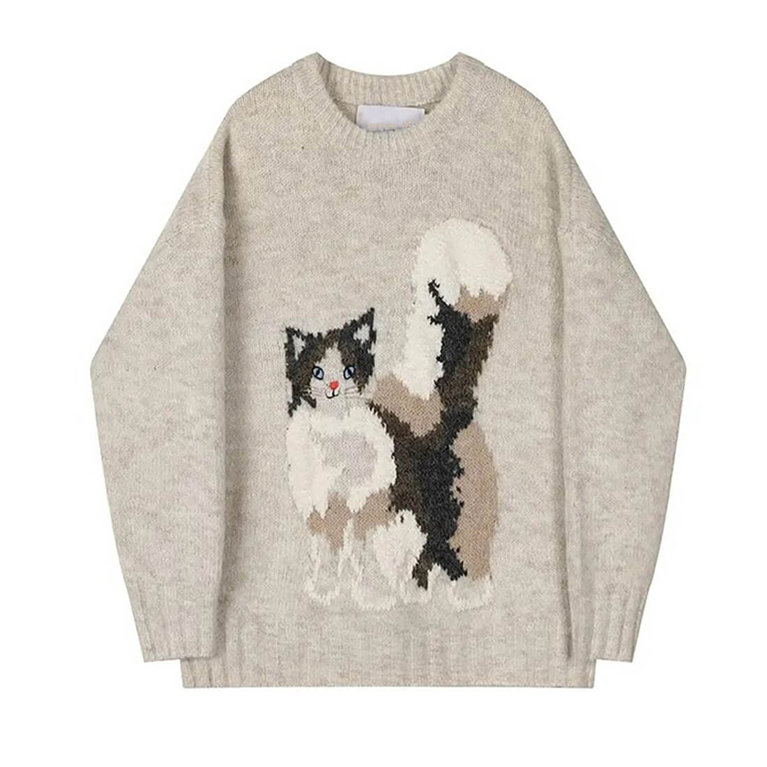 Smiling Cat Sweater – Meoweirdo