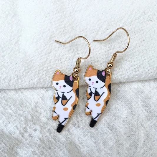Pick Up The Cat Earrings
