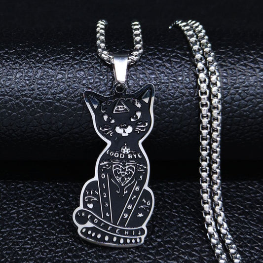Third Eye Cat Necklace