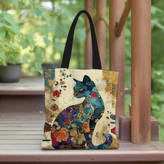 Artistic Cat Tote Bag