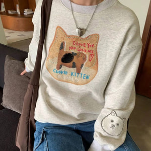 Cookie Kitten Sweatshirt