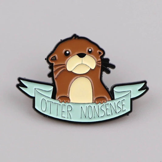 Otter Nonsense Pin
