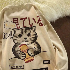The Happiest Cat Sweatshirt