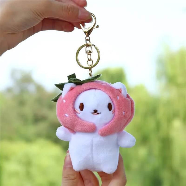 Load image into Gallery viewer, &quot;Hat &amp; Cat&quot; Keychain Set (1 Pair)

