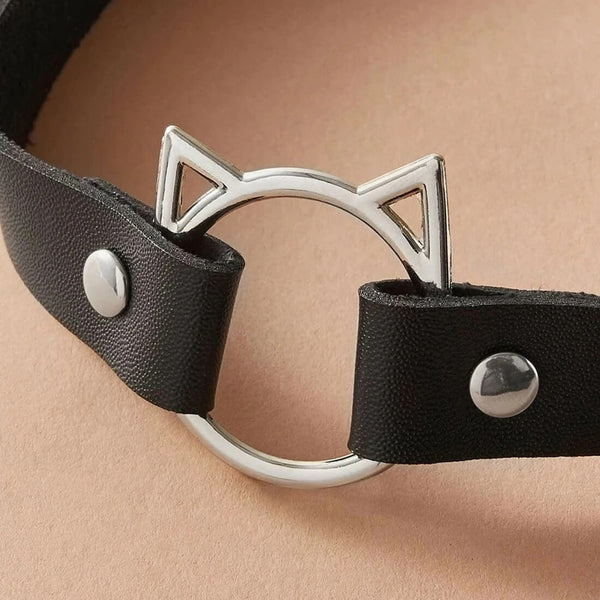Load image into Gallery viewer, Cat Ear Choker
