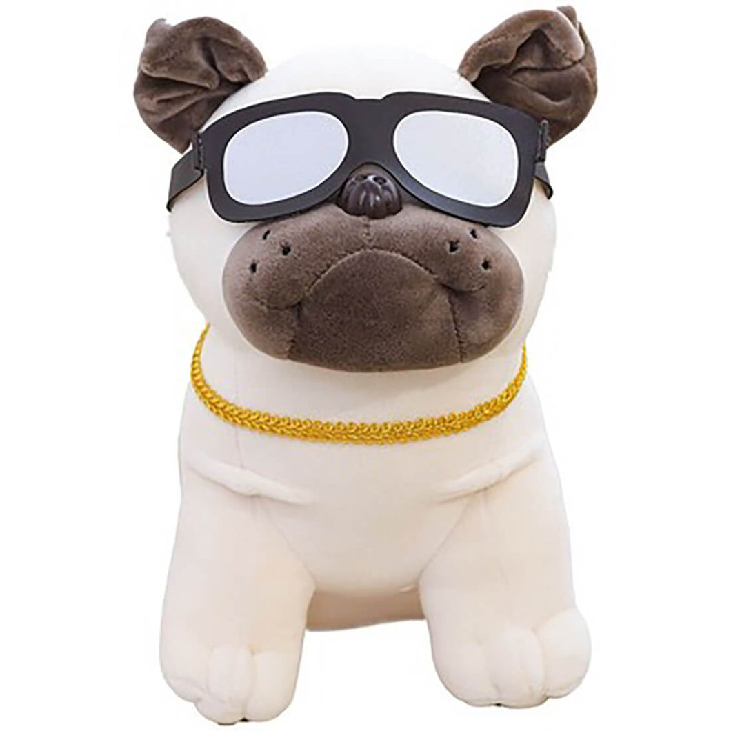 Sunglasses Dog Stuffed Toy