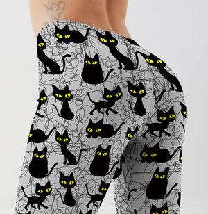 Black Cat Leggings