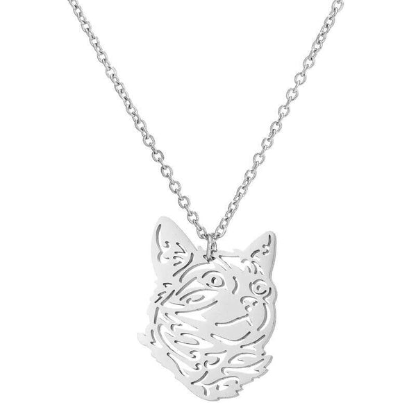 Load image into Gallery viewer, Cat Face Necklace
