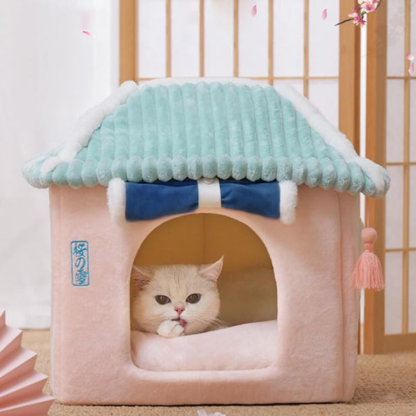 Load image into Gallery viewer, Japanese Inn Pet Bed
