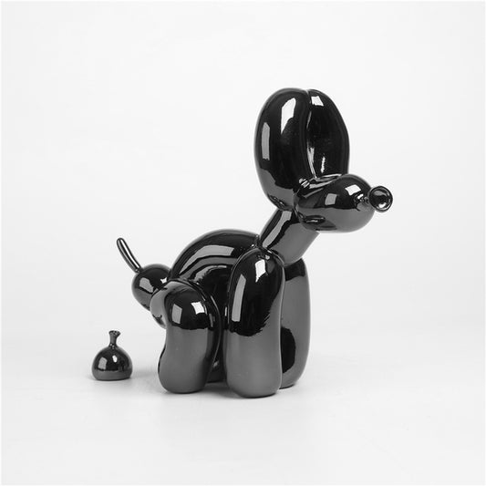Naughty Balloon Dog Sculpture