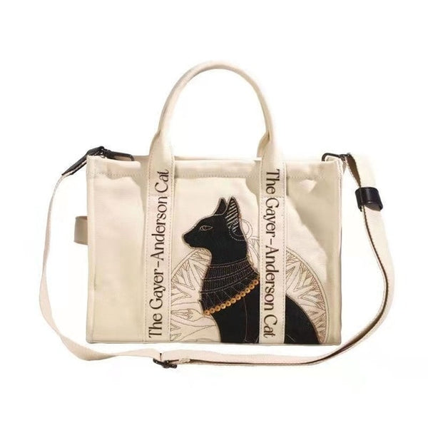 Load image into Gallery viewer, Egyptian Cat Mini Bag

