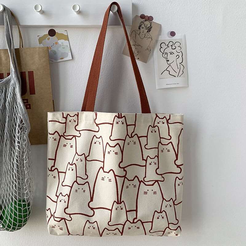 "Cats & Cats" Tote Bag