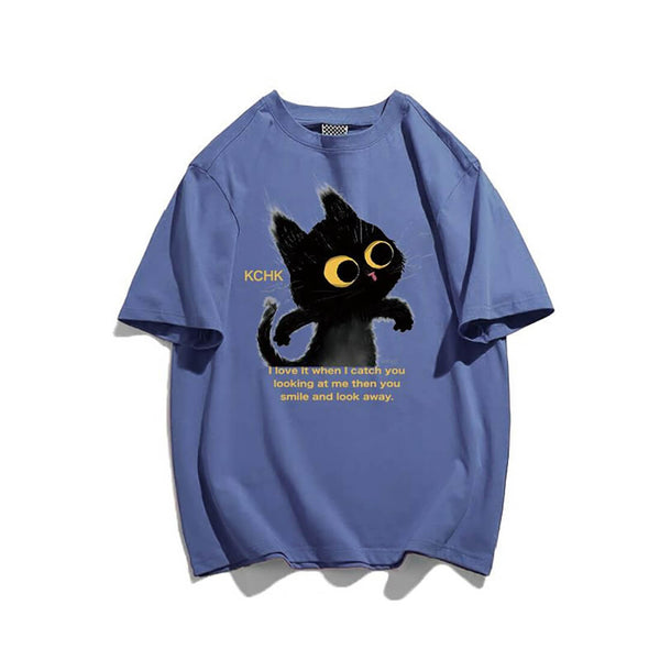 Load image into Gallery viewer, Catch You! Cat T-Shirt
