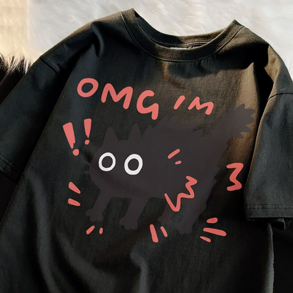 Load image into Gallery viewer, Scared Cat T-Shirt

