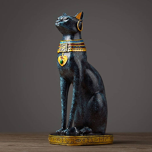 Noble Egyptian Cat Figurine