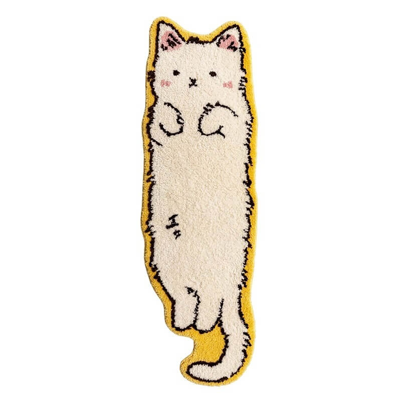 Cat Shape Rug Kawaii Cat Rug – Meoweirdo