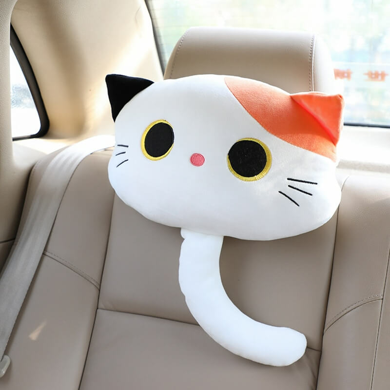 Adorable Cat Car Headrest