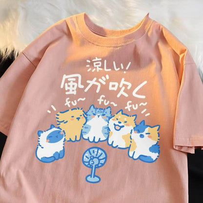 Hot Cooling Cats T-Shirt