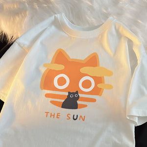 Sun/Moon Cat T-Shirt