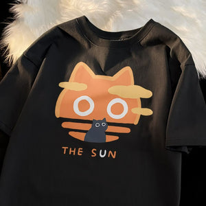 Sun/Moon Cat T-Shirt