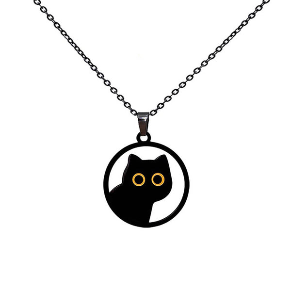Load image into Gallery viewer, A Cat&#39;s Stare Necklace
