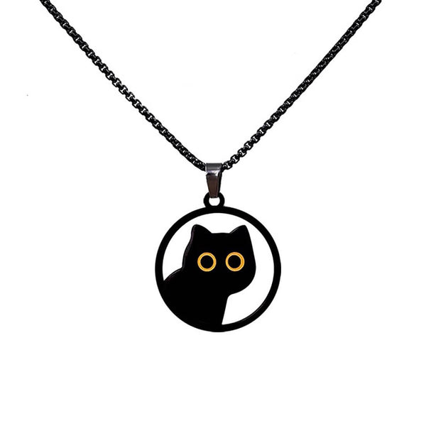 Load image into Gallery viewer, A Cat&#39;s Stare Necklace

