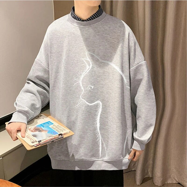 Load image into Gallery viewer, Lightning Cat Sweatshirt

