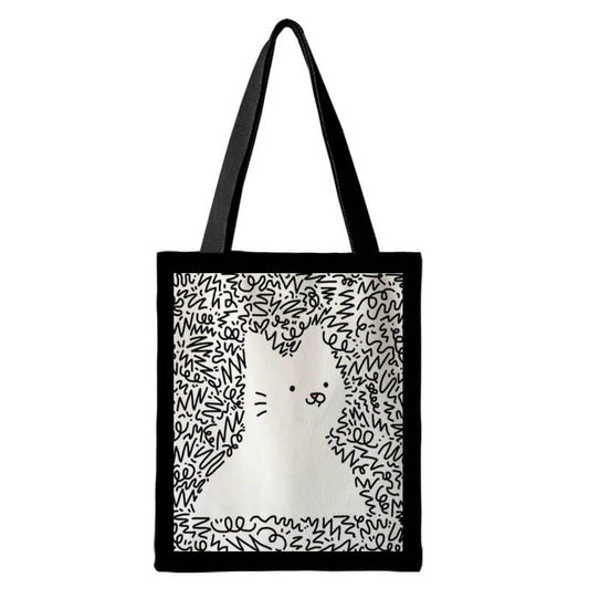 Cat Lover Tote Bag
