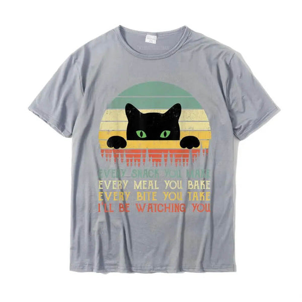 Load image into Gallery viewer, Watching You Cat T-Shirt
