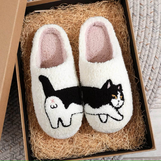 Walking Cat Slippers