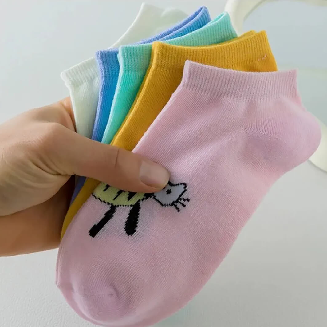 Cat Doodle Socks Set