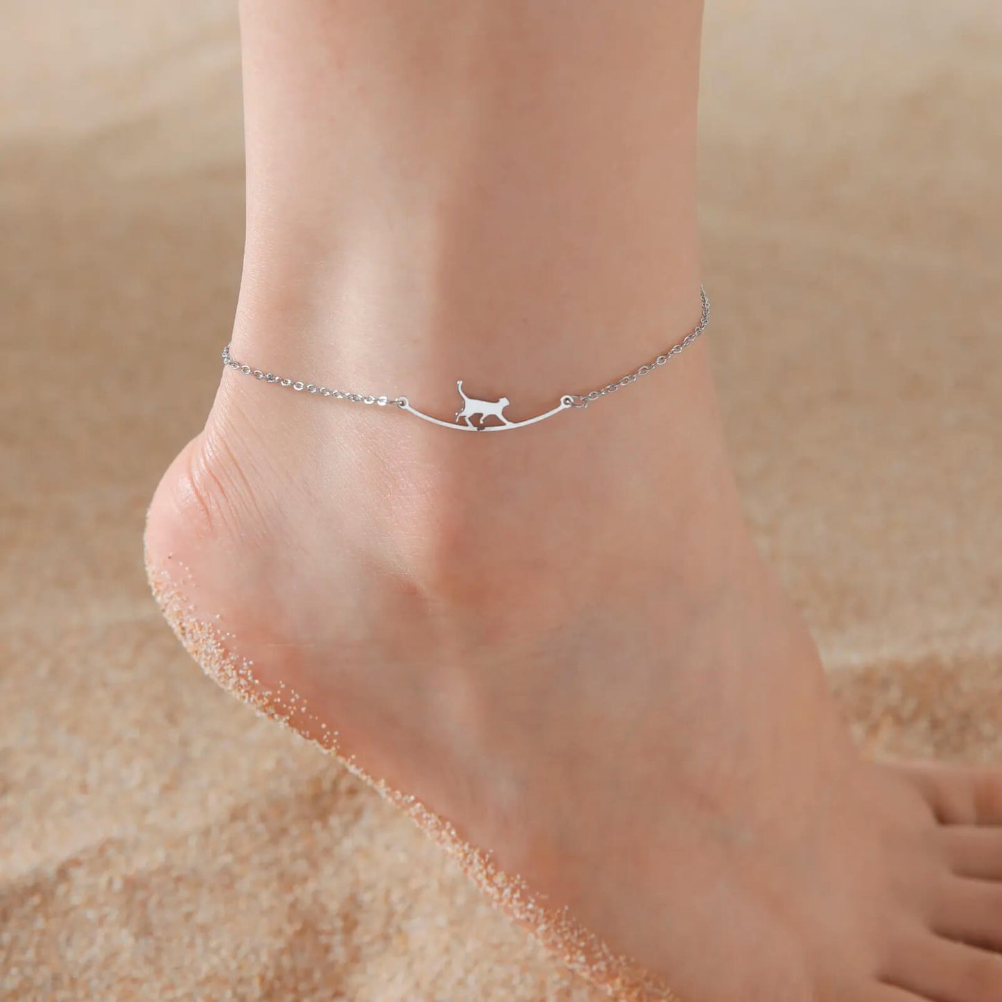 Walking Cat Anklet/Bracelet