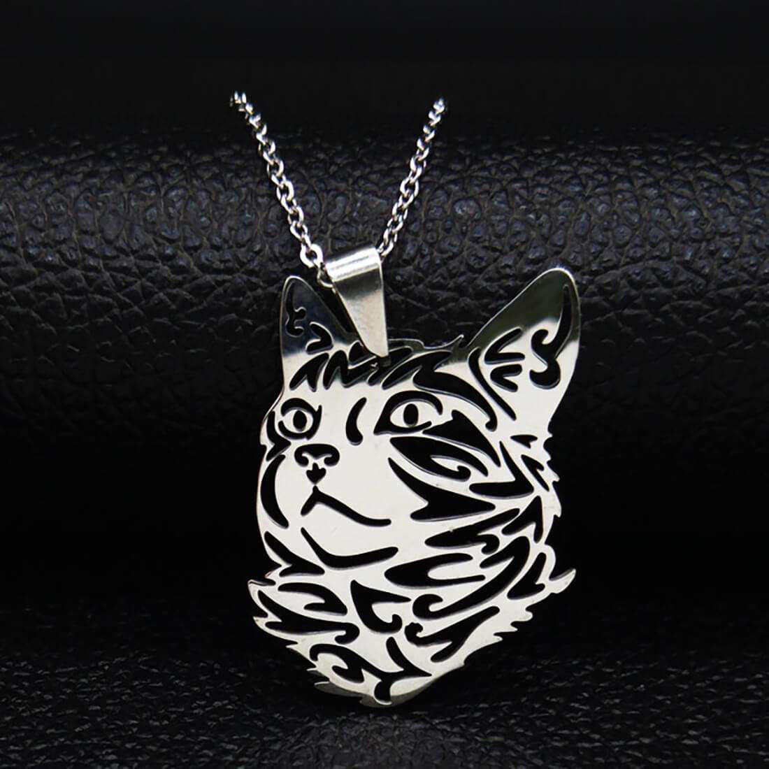 Cat Face Necklace