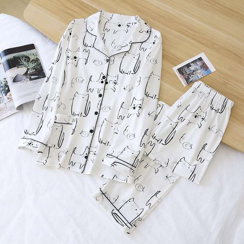 "Cat & Mouse" Pajamas