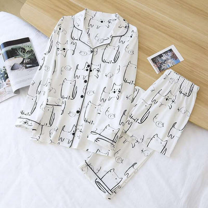 "Cat & Mouse" Pajamas