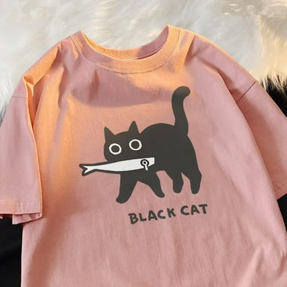 Black Cat T-Shirt