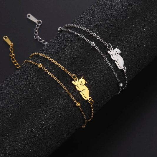 Relaxed Cat Bracelet