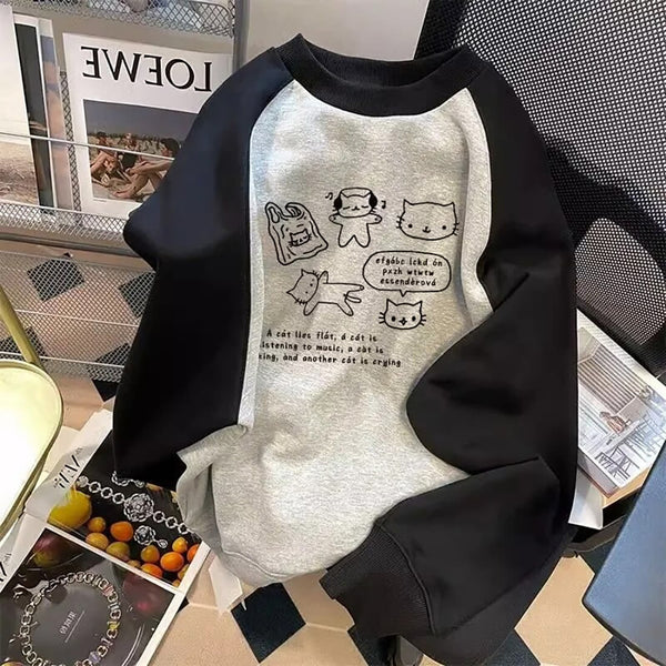 Load image into Gallery viewer, Daily Cat Sweatshirt

