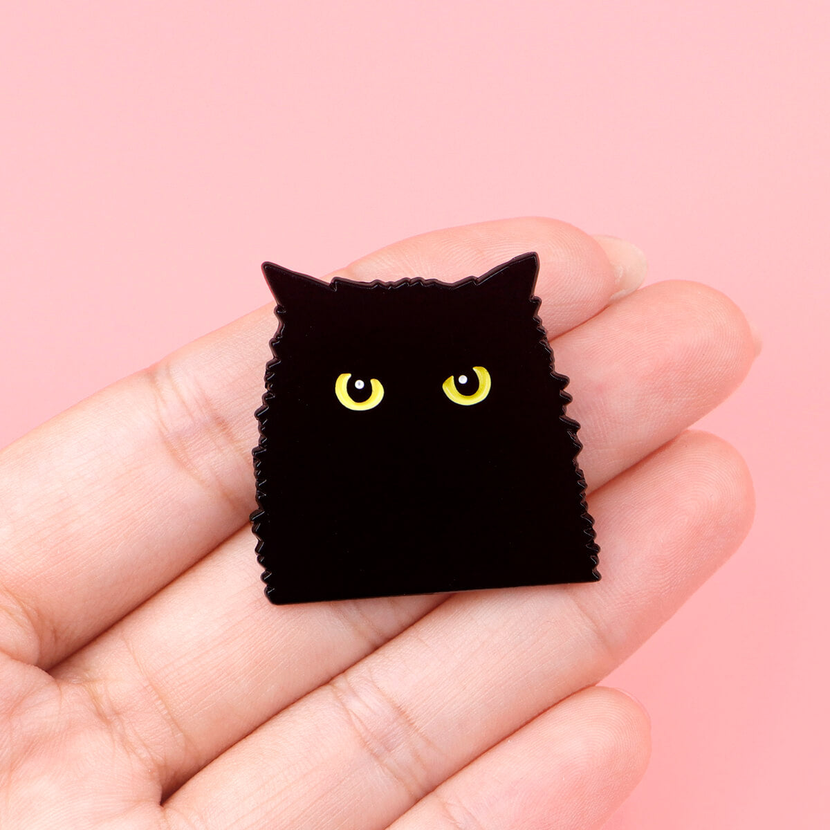 Black Cat Pin