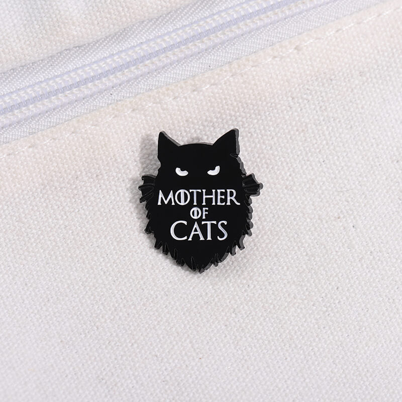 Mother Of Cats Pin