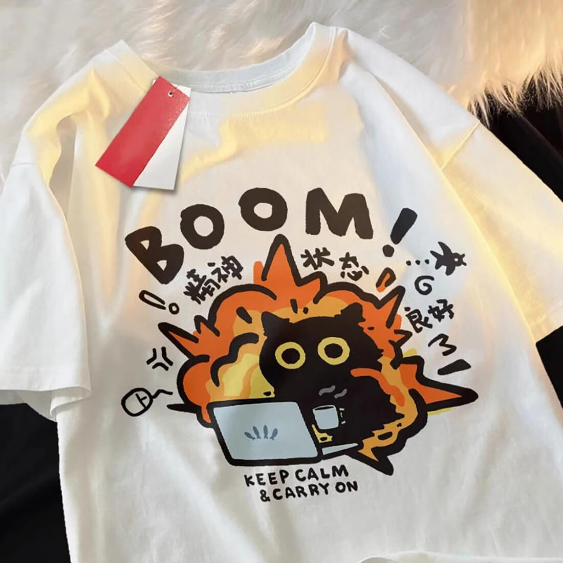 "Boom!" Cat T-Shirt