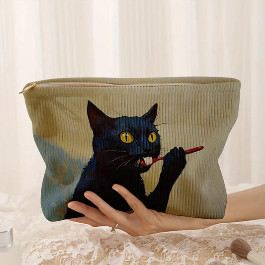 Brushing Cat Pouch