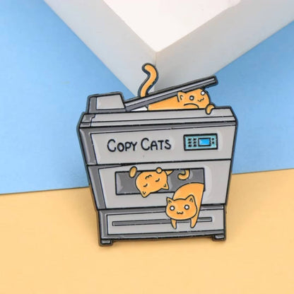 "Copy Cats" Copier Pin