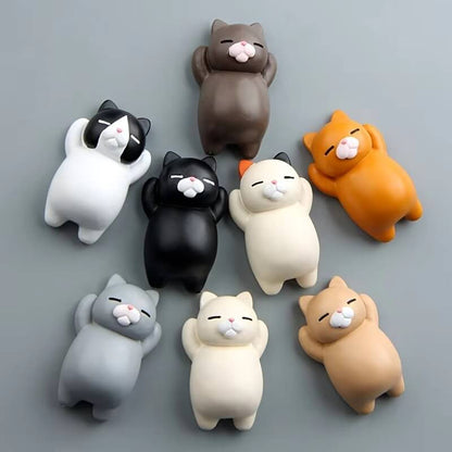 Fat Cat Fridge Magnets