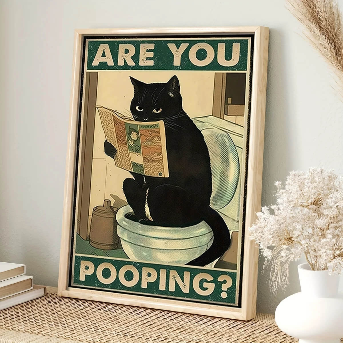 "Are you pooping?" Cat T-Shirt