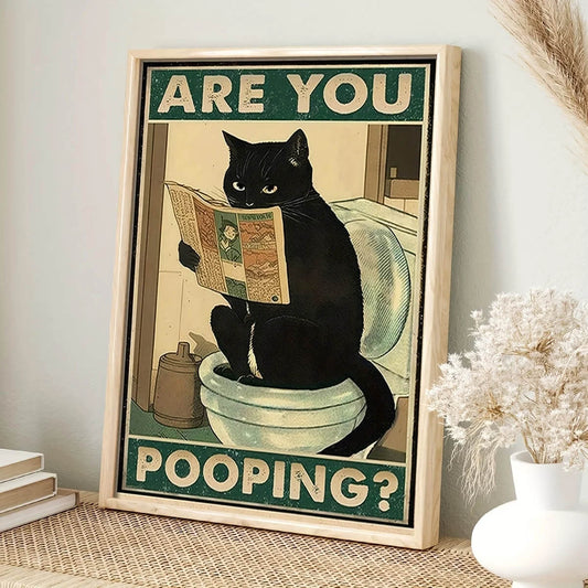 "Are you pooping?" Cat T-Shirt