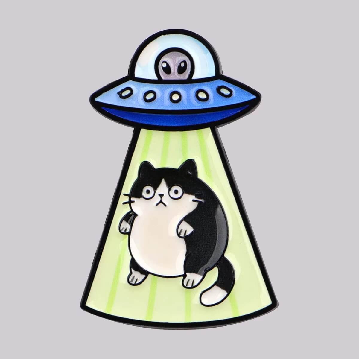 "UFO Cat Beam" Pin